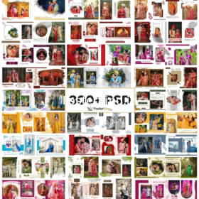 300+ Premium Wedding Album PSD Designs (12x36)
