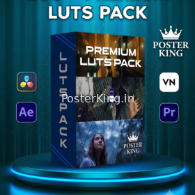 200+ Premium Cinematic LUTs Pack – Color Grading 3D LUTs (.CUBE)